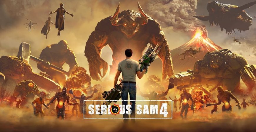 Разработчики показали дебютный трейлер Serious Sam 4